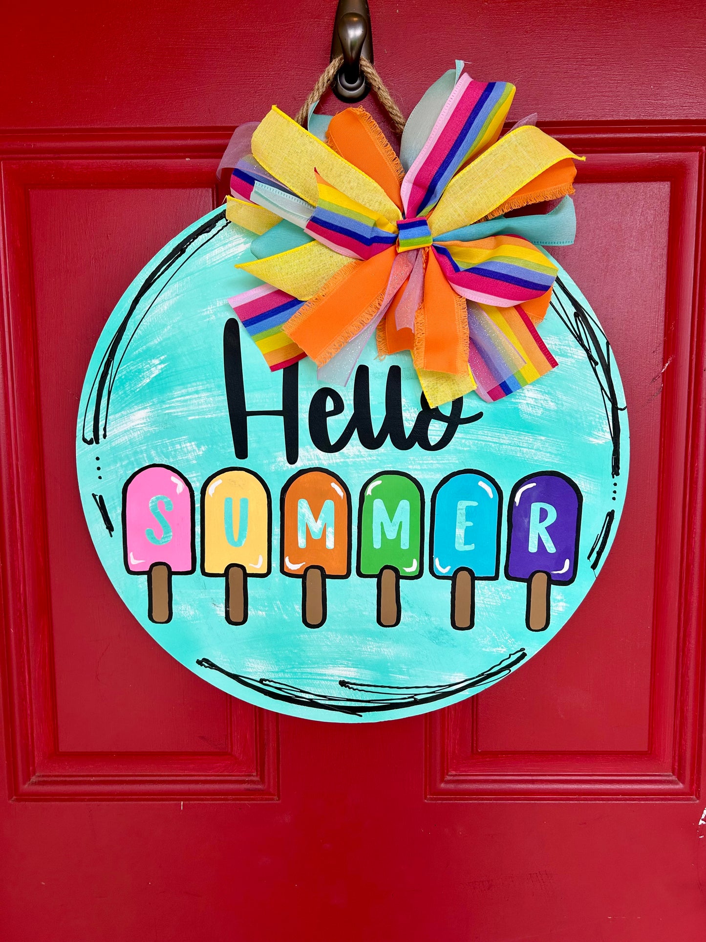 Hello Summer Popsicle