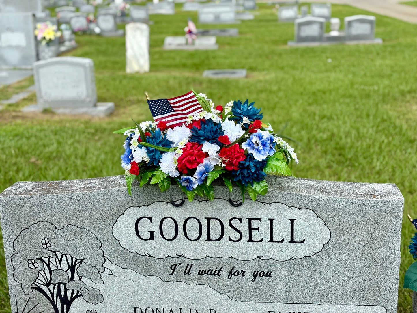 Custom Graveside Floral Arrangements